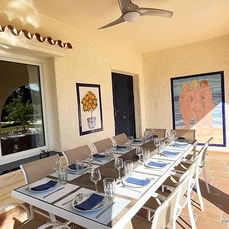 Villa Aurelia Sea Views Heatable Pool - Billiard Ping-pong Fooball Table - & At 500 M